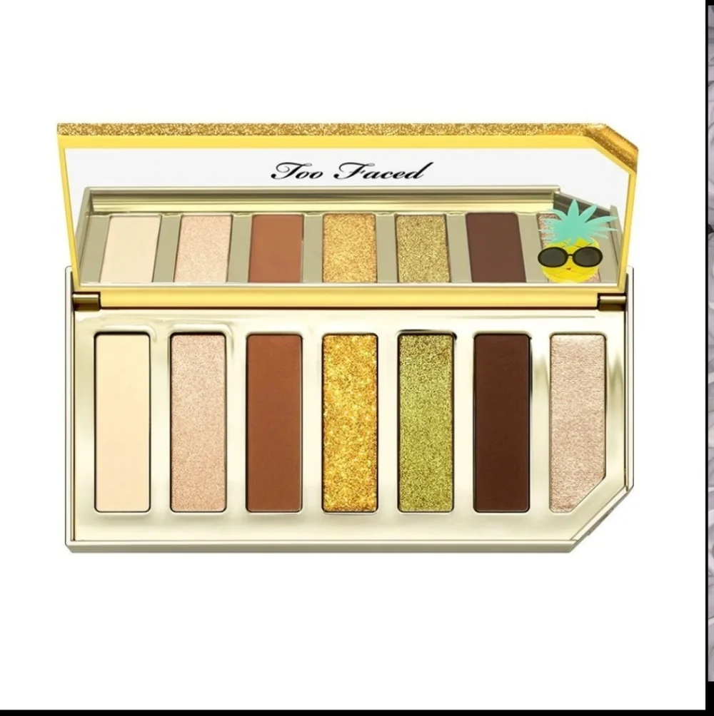 NIB Too Faced Tutti Frutti Sparkling Pineapple Eyeshadow Palette